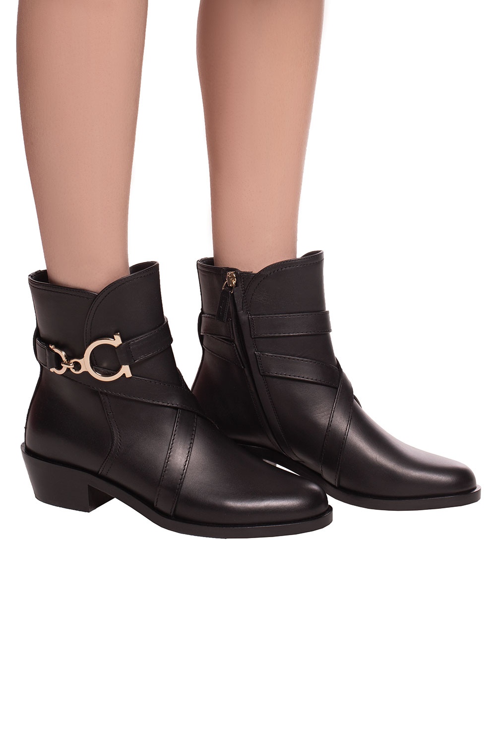 Ferragamo ankle sale boots